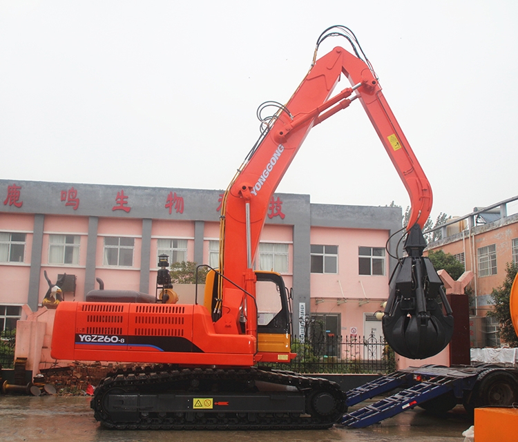 Crawler type YGZ-260 grab steel machine