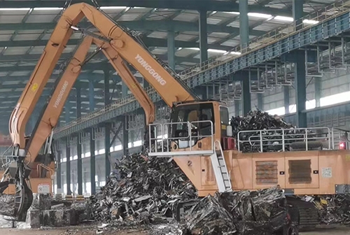 YGZ-500 crawler grab steel machine
