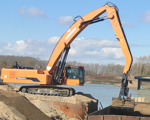 Northeast crawler dual-power grabber YGSZ600