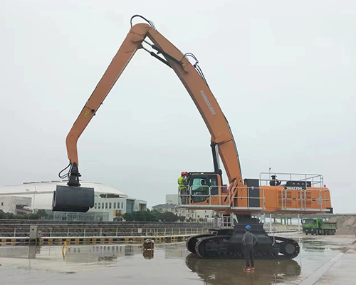 Shantou Wharf crawler dual-power Grab YGSZ750