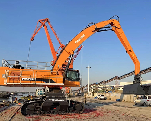 Zhenjiang crawler dual-power gripper YGSZ750
