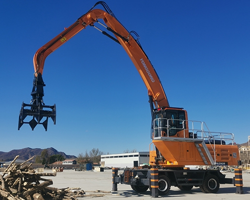 Raise the fixed wood grabber YGLZ420