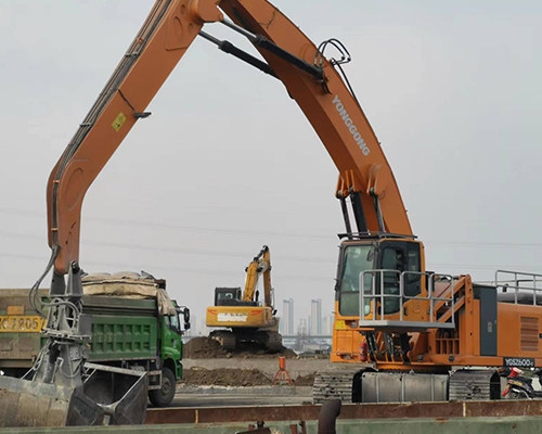 Yangzhou crawler dual-power gripper YGSZ600